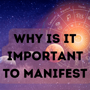 why is it important to manifest